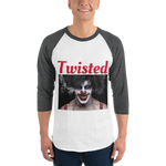 3/4 sleeve raglan shirt