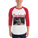 3/4 sleeve raglan shirt