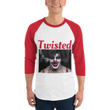 3/4 sleeve raglan shirt