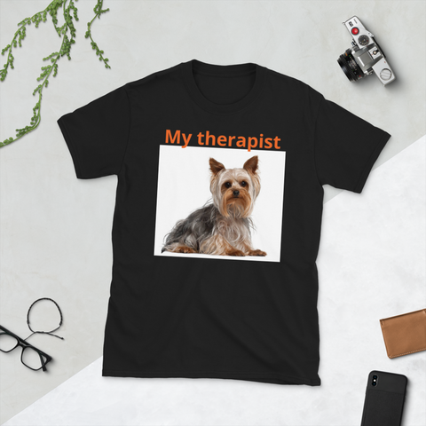 “My Therapist” Short-Sleeve Unisex T-Shirt