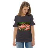 Flamingo Unisex organic cotton t-shirt