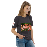 Flamingo Unisex organic cotton t-shirt