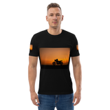 Motorcycle Unisex organic cotton t-shirt