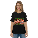 Flamingo Unisex organic cotton t-shirt