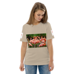 Flamingo Unisex organic cotton t-shirt