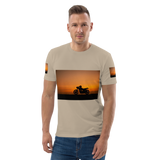 Motorcycle Unisex organic cotton t-shirt