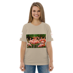 Flamingo Unisex organic cotton t-shirt