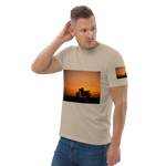 Motorcycle Unisex organic cotton t-shirt