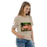 Flamingo Unisex organic cotton t-shirt