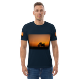 Motorcycle Unisex organic cotton t-shirt