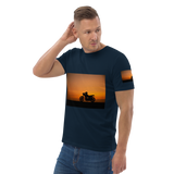 Motorcycle Unisex organic cotton t-shirt