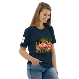 Flamingo Unisex organic cotton t-shirt