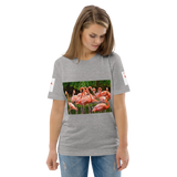 Flamingo Unisex organic cotton t-shirt
