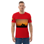 Motorcycle Unisex organic cotton t-shirt
