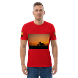 Motorcycle Unisex organic cotton t-shirt