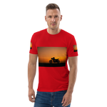 Motorcycle Unisex organic cotton t-shirt