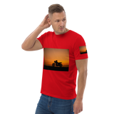 Motorcycle Unisex organic cotton t-shirt