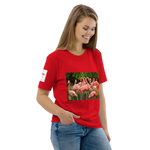 Flamingo Unisex organic cotton t-shirt