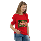 Flamingo Unisex organic cotton t-shirt