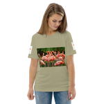 Flamingo Unisex organic cotton t-shirt