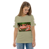 Flamingo Unisex organic cotton t-shirt