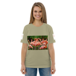 Flamingo Unisex organic cotton t-shirt