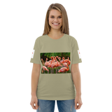 Flamingo Unisex organic cotton t-shirt