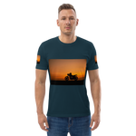 Motorcycle Unisex organic cotton t-shirt