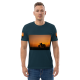 Motorcycle Unisex organic cotton t-shirt