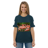 Flamingo Unisex organic cotton t-shirt