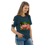 Flamingo Unisex organic cotton t-shirt