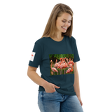 Flamingo Unisex organic cotton t-shirt