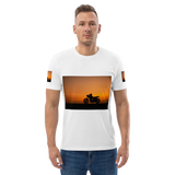 Motorcycle Unisex organic cotton t-shirt