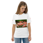 Flamingo Unisex organic cotton t-shirt