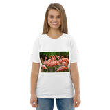 Flamingo Unisex organic cotton t-shirt