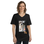 “My Dog” Unisex Short Sleeve V-Neck T-Shirt