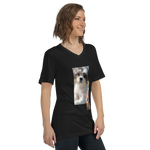 “My Dog” Unisex Short Sleeve V-Neck T-Shirt