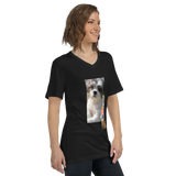 “My Dog” Unisex Short Sleeve V-Neck T-Shirt