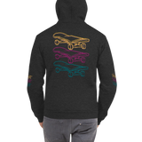 Skateboard Design Hoodie sweater